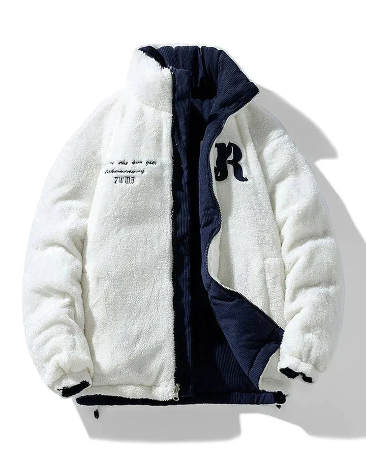 Drune | Zwei Jacken Zip-Up Fleecegefütterte Jacke