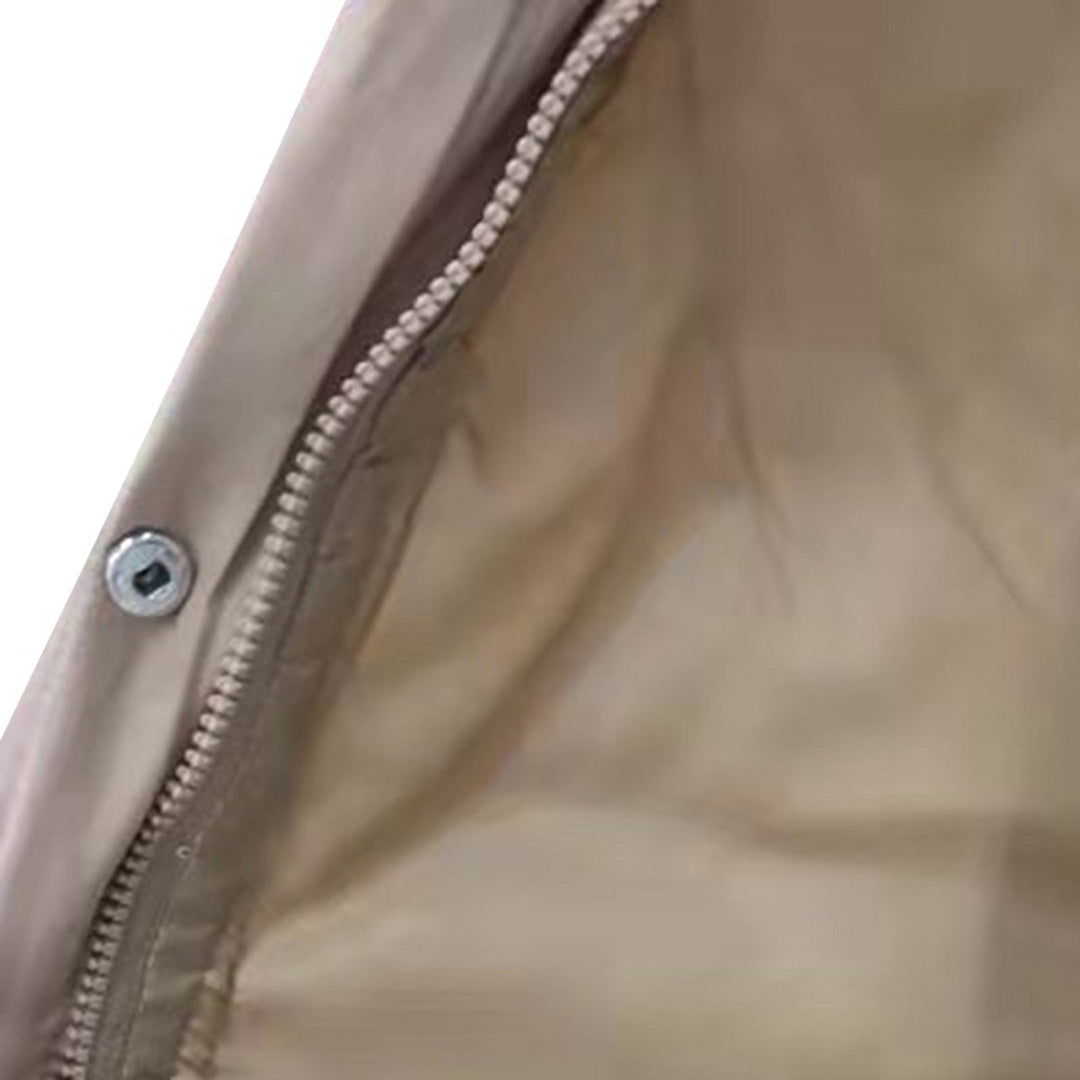 Drune | Lang Kapuze Weste Winterbekleidung für Damen