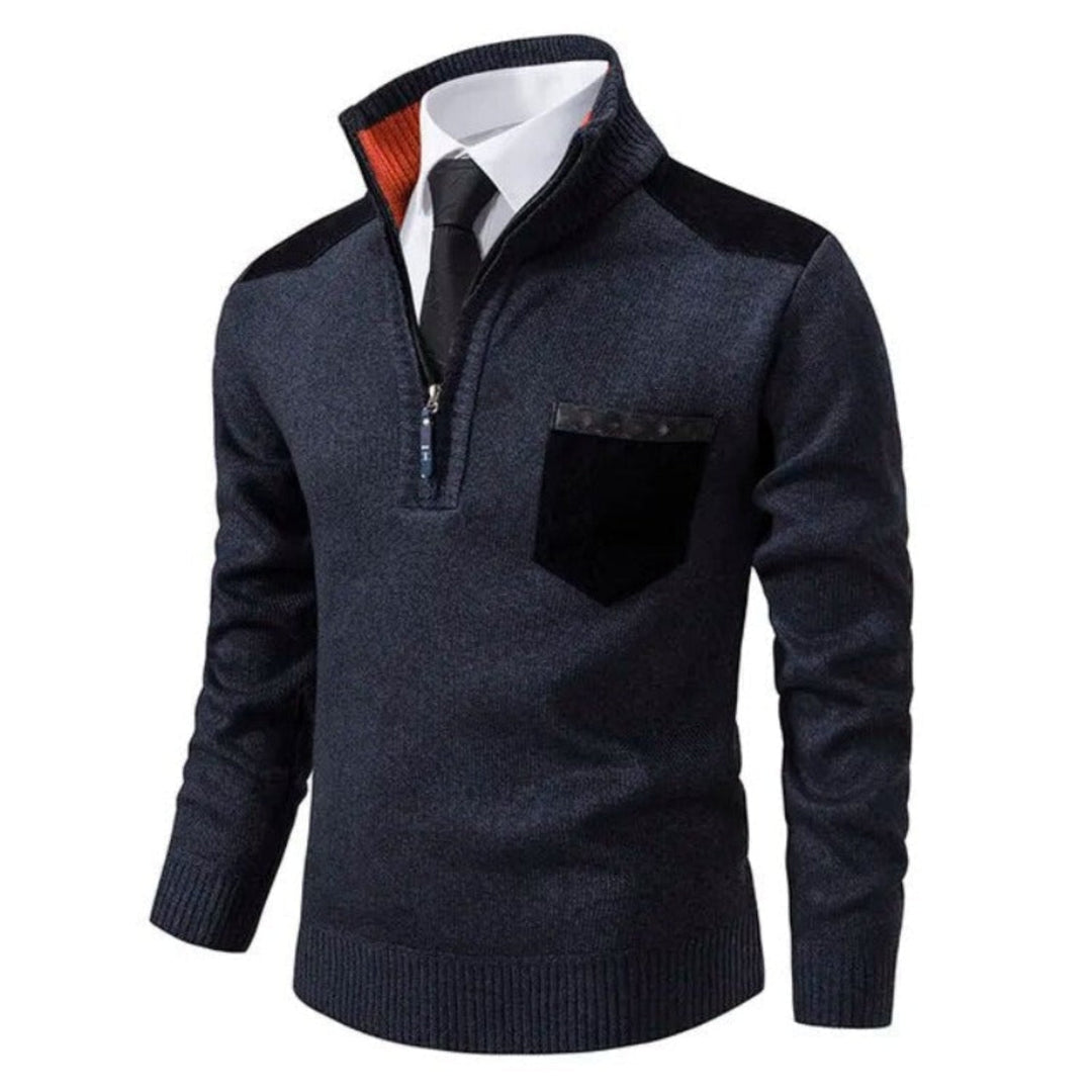 Drune | Herren Halbzip Pullover