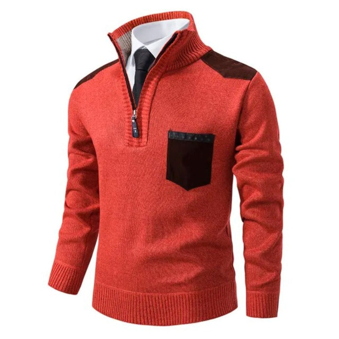 Drune | Herren Halbzip Pullover