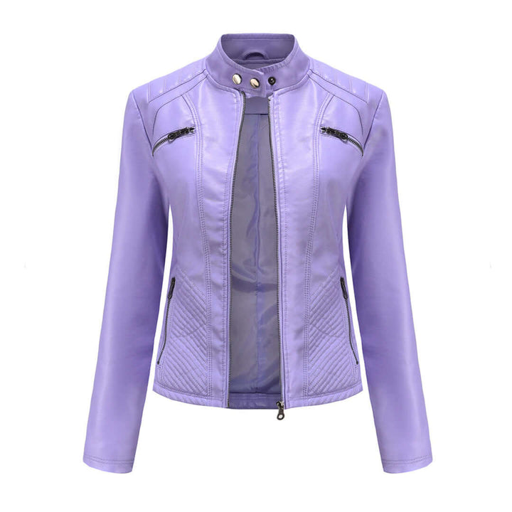 Drune | Damen Lederjacke Mit Zeitlosem Elegantem Look