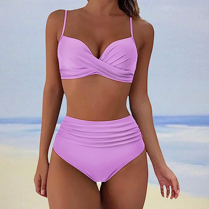 Drune Bikini-Set | Bikini-Set mit hoher Taille