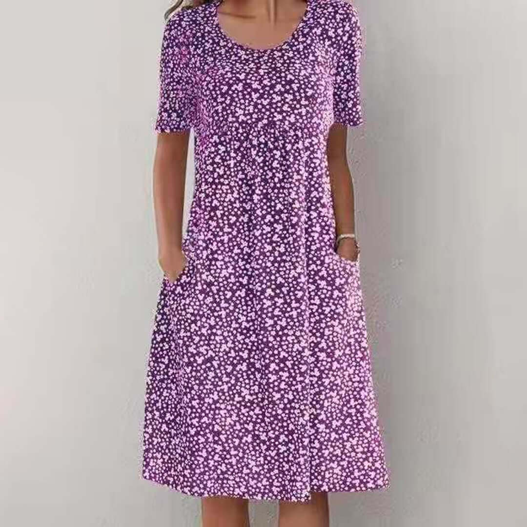 Drune | Lässiges Blumen Kleid