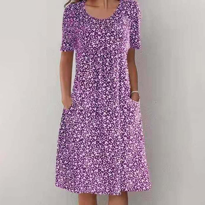 Drune | Lässiges Blumen Kleid