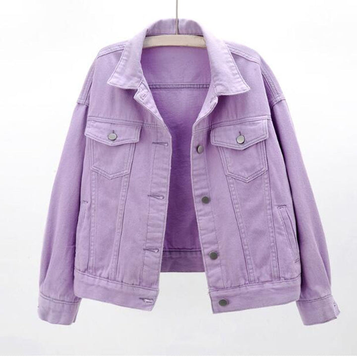 Drune | Kurze und Fröhliche Jeansjacke