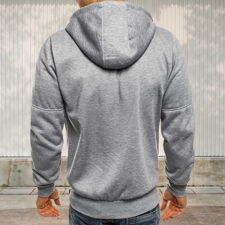 Drune | Sportliche Herren Kapuzenjacke mit Reißverschluss