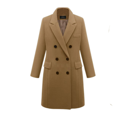 Drune | Eleganter Langer Mantel mit Raffiniertem Design für Frauen