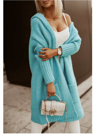 Drune | Elegante lange Strickjacke für Frauen