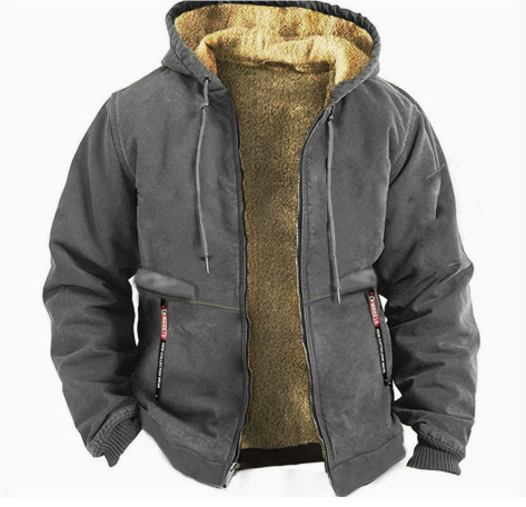 Drune | Herren Winterjacke Mit Kapuze Und Thermischem Komfort
