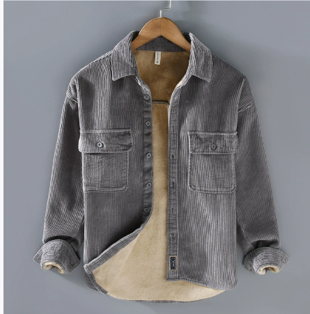 Drune | Langärmelige Cordjacke Für Herren