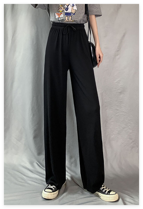 Damen weite Sweathose mit verstellbarem Bund und praktischen Taschen Drune