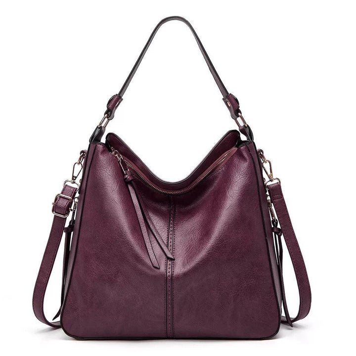 Drune | Leder Tasche Mit Großer Kapazität Und Seitenfächern