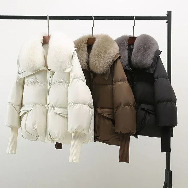 Drune | Kunstpelzjacke für Damen - Warm und Stilvoll