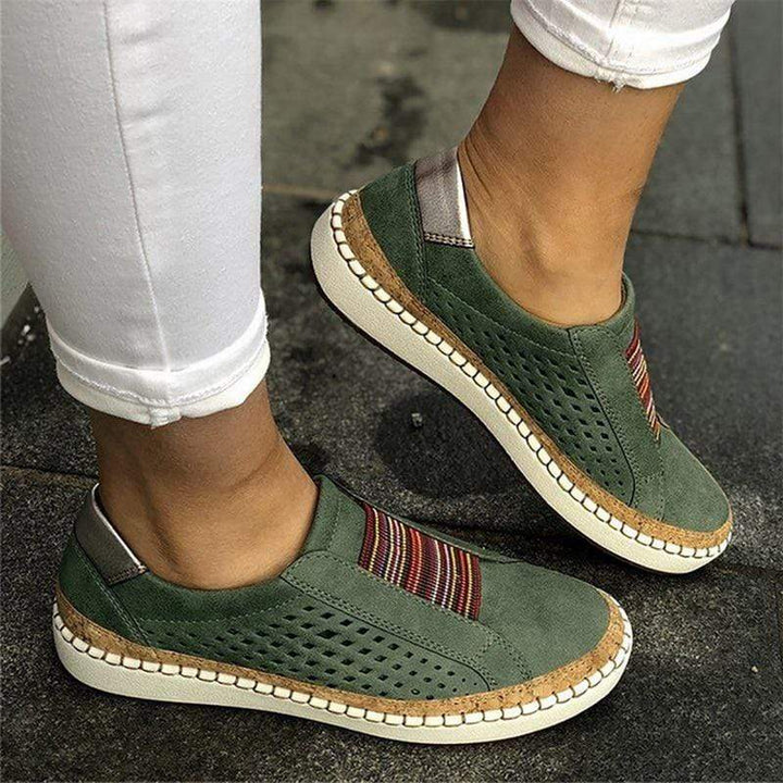 Drune | Freizeitschuhe mit Flacher Rutschfester Sohle für Mehr Komfort