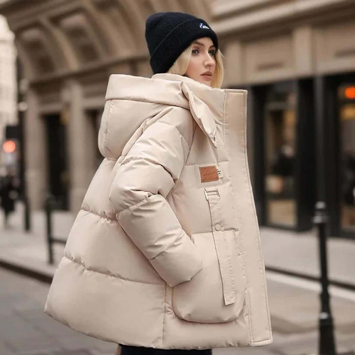 Drune | Gepolsterte Kapuzenjacke mit Lässiger Passform