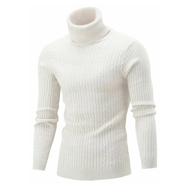 Drune | Herren Rollkragenpullover aus dicker Wolle mit hohem Kragen