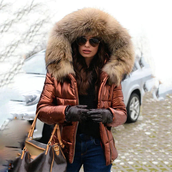 Drune - Winterjacke Mit Kapuze Aus Pelz