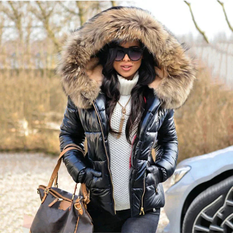 Drune - Winterjacke Mit Kapuze Aus Pelz