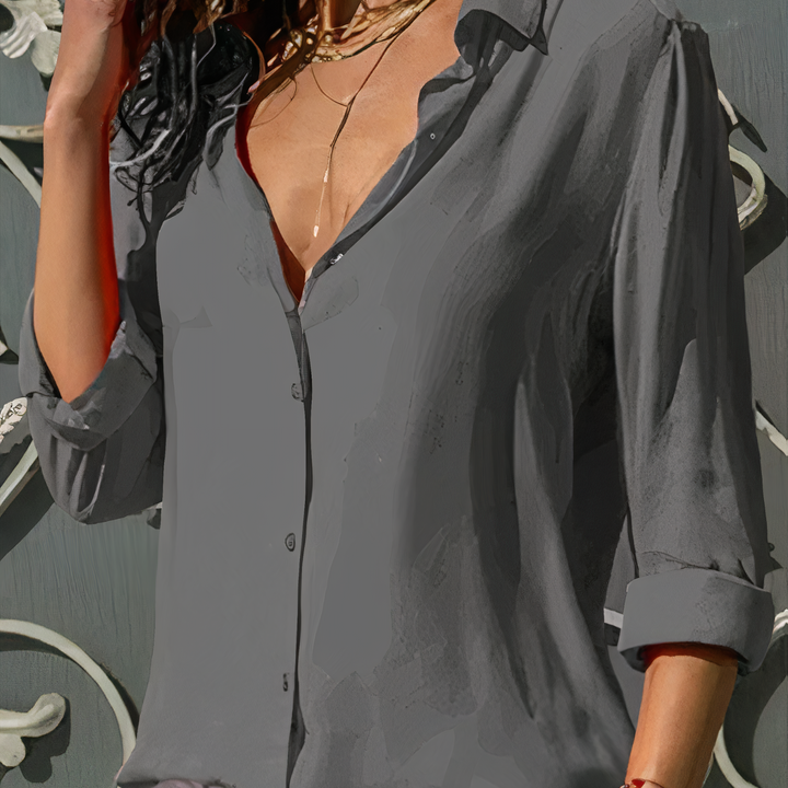 Drune | Elegante Chiffonbluse für Frauen