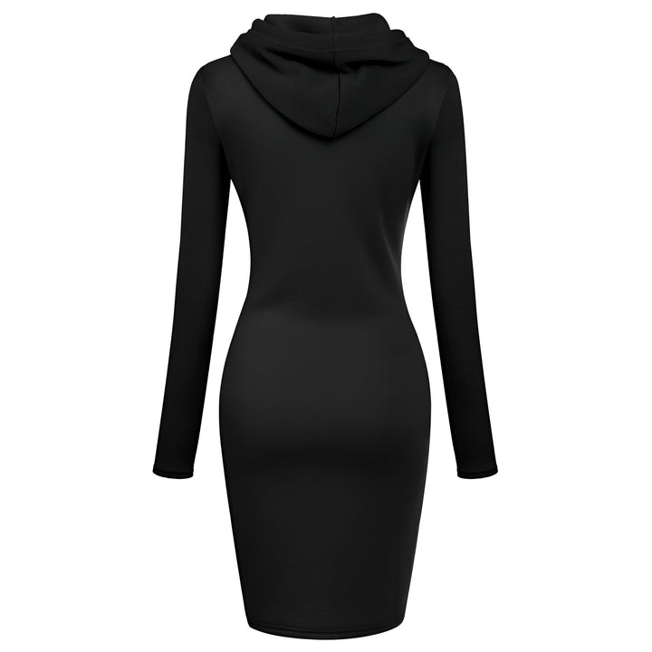 Drune | Gemütliches & Schickes Kapuzen-Sweatshirt-Kleid für den Herbst
