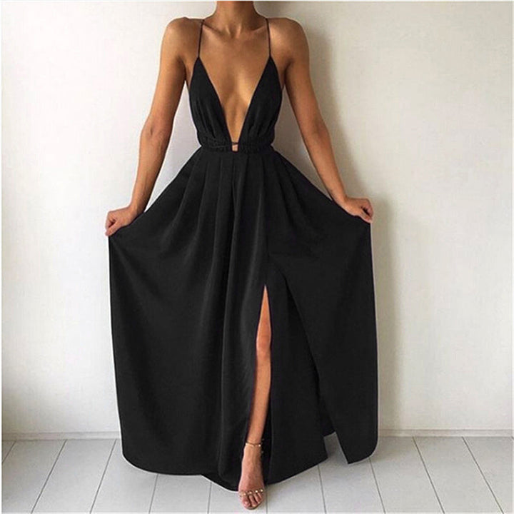 Drune | Boho-Kleid Weiß mit Rückenausschnitt