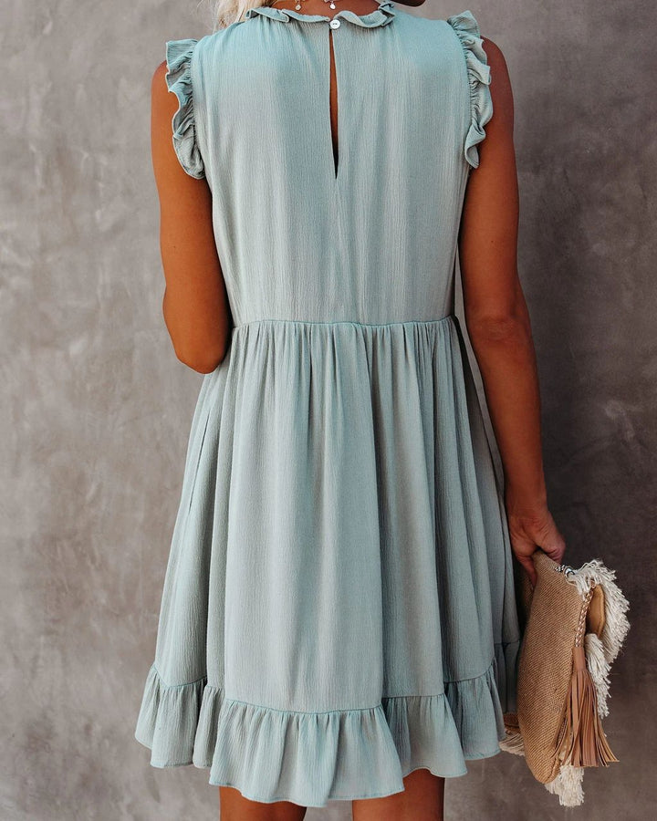 Drune | Boho Hippie Kleid Blau