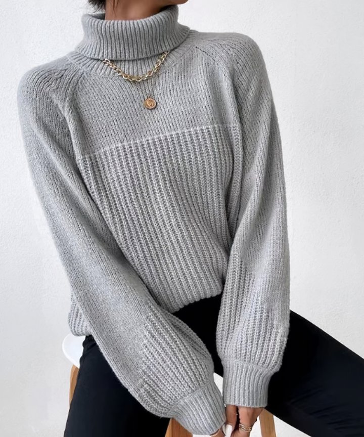 Drune | Lässiger Winter Rollkragenpullover für Frauen