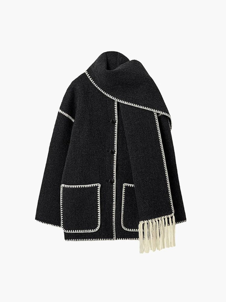 Drune | Elegante Schal und Mantel