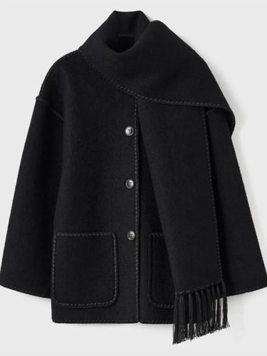 Drune | Elegante Schal und Mantel