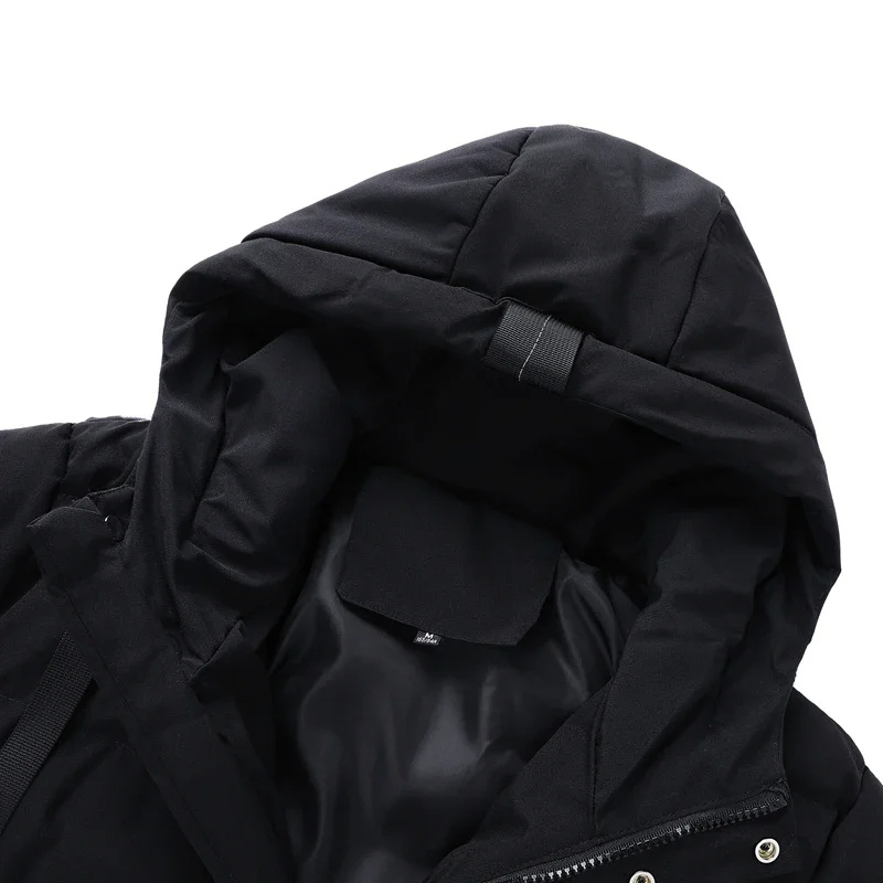 Drune | Herren Wintermantel lang Warm und winddicht für Outdoor-Aktivitäten