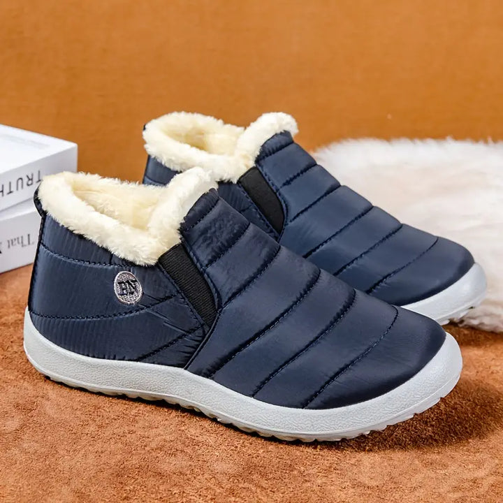 Drune | Damen Winterwarme Pelz Schneestiefel