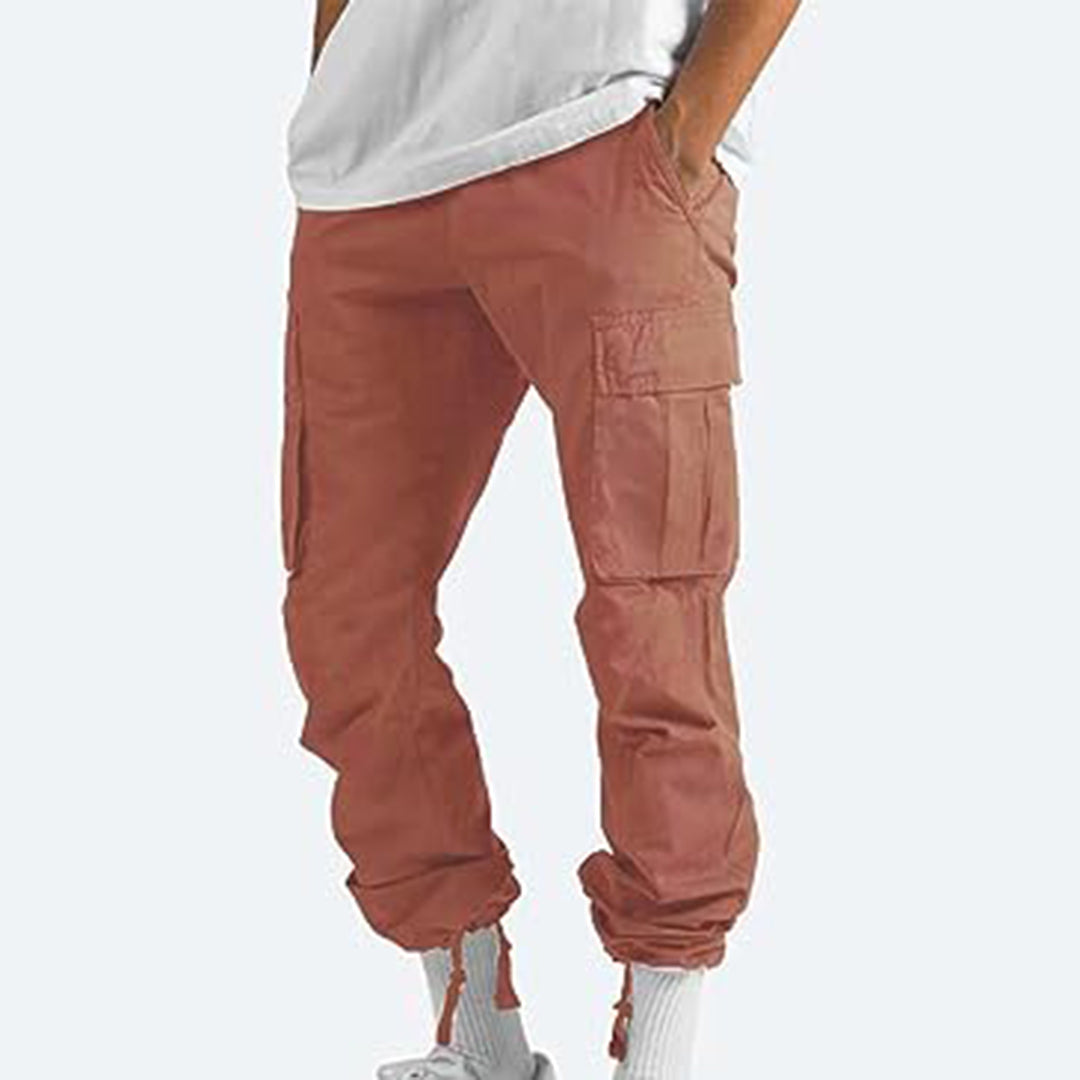 Drune | Cargo Hose mit Taschen - Lockere Utility Pants im Streetstyle Look für Alltag & Freizeit