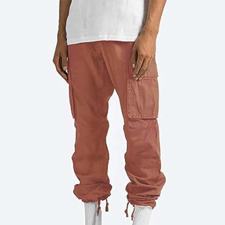 Drune | Cargo Hose mit Taschen - Lockere Utility Pants im Streetstyle Look für Alltag & Freizeit