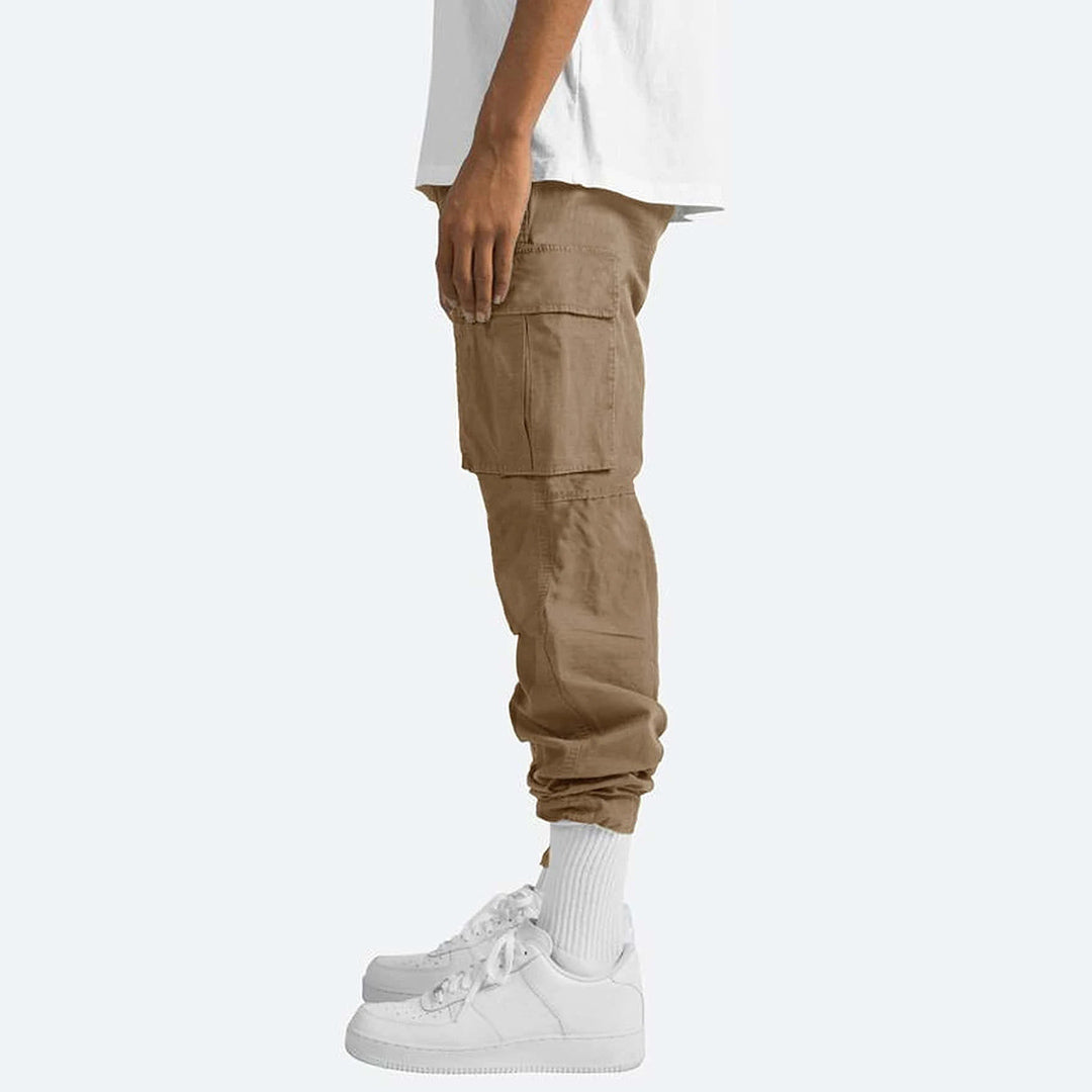 Drune | Cargo Hose mit Taschen - Lockere Utility Pants im Streetstyle Look für Alltag & Freizeit