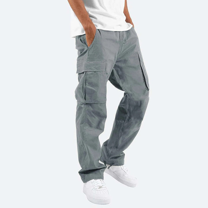 Drune | Cargo Hose mit Taschen - Lockere Utility Pants im Streetstyle Look für Alltag & Freizeit