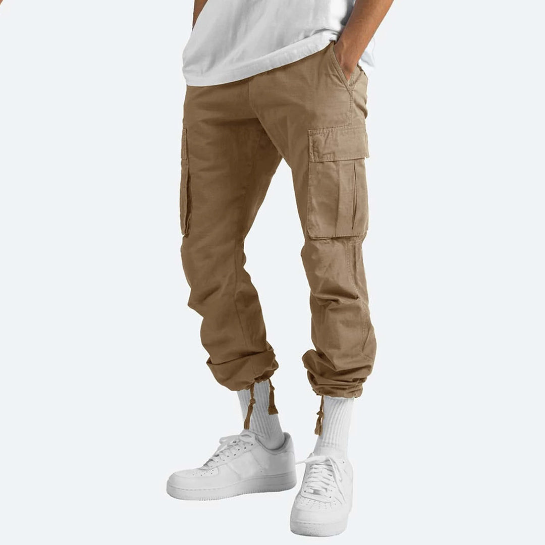 Drune | Cargo Hose mit Taschen - Lockere Utility Pants im Streetstyle Look für Alltag & Freizeit