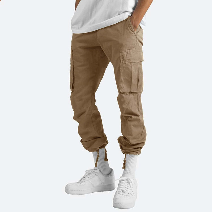 Drune | Cargo Hose mit Taschen - Lockere Utility Pants im Streetstyle Look für Alltag & Freizeit
