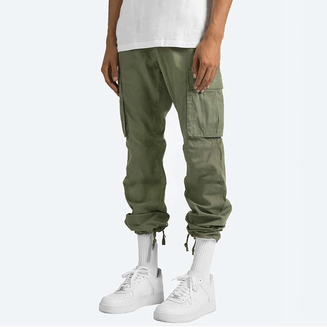Drune | Cargo Hose mit Taschen - Lockere Utility Pants im Streetstyle Look für Alltag & Freizeit