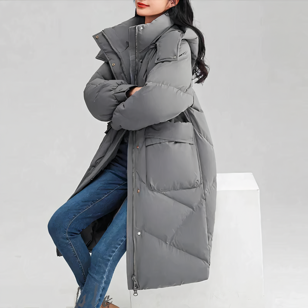 Drune | Dicke und warme lange Jacke