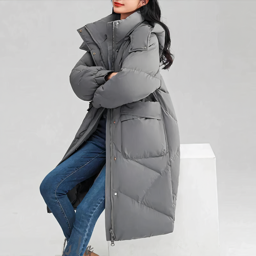 Drune | Dicke und warme lange Jacke