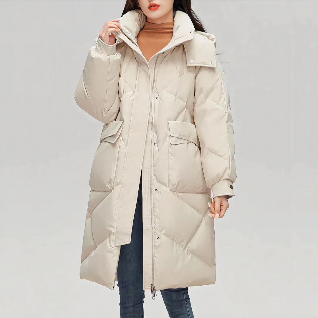 Drune | Dicke und warme lange Jacke