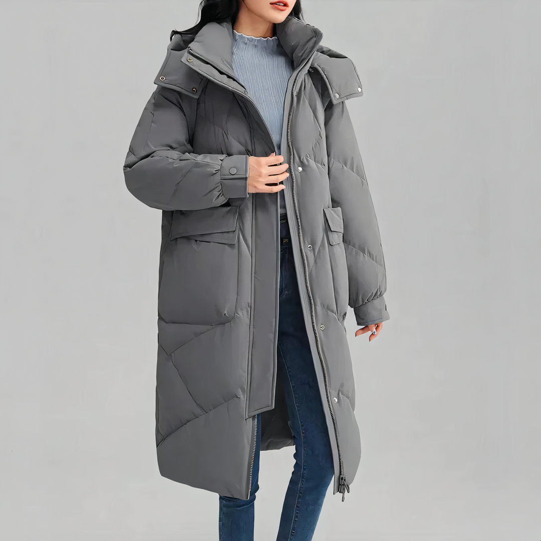 Drune | Dicke und warme lange Jacke