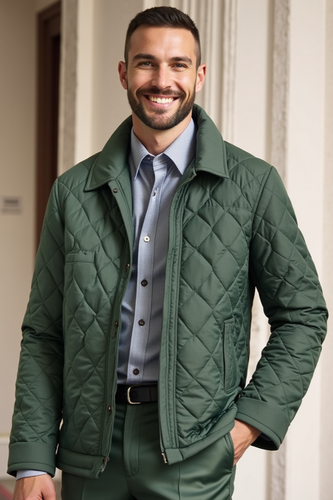 Drune | Klassische und Elegante Gesteppte Jacke