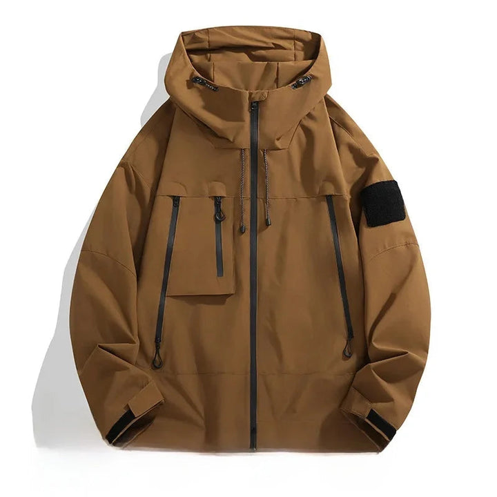Drune | Modische Softshelljacke mit Kapuze