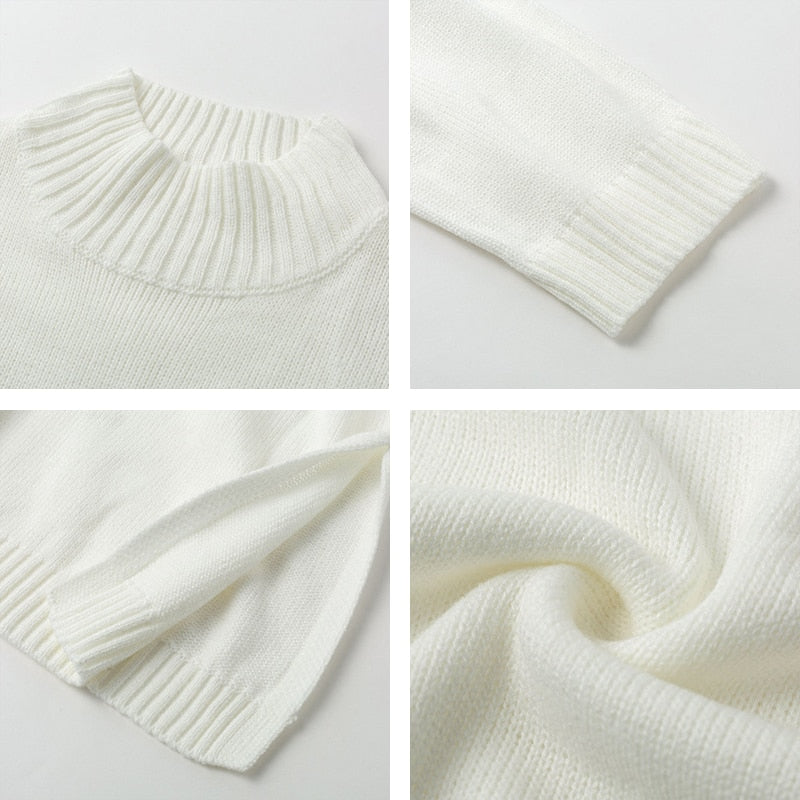 Drune | Zerrissener Rollkragenpullover