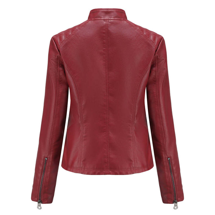 Drune | Damen Lederjacke Mit Zeitlosem Elegantem Look