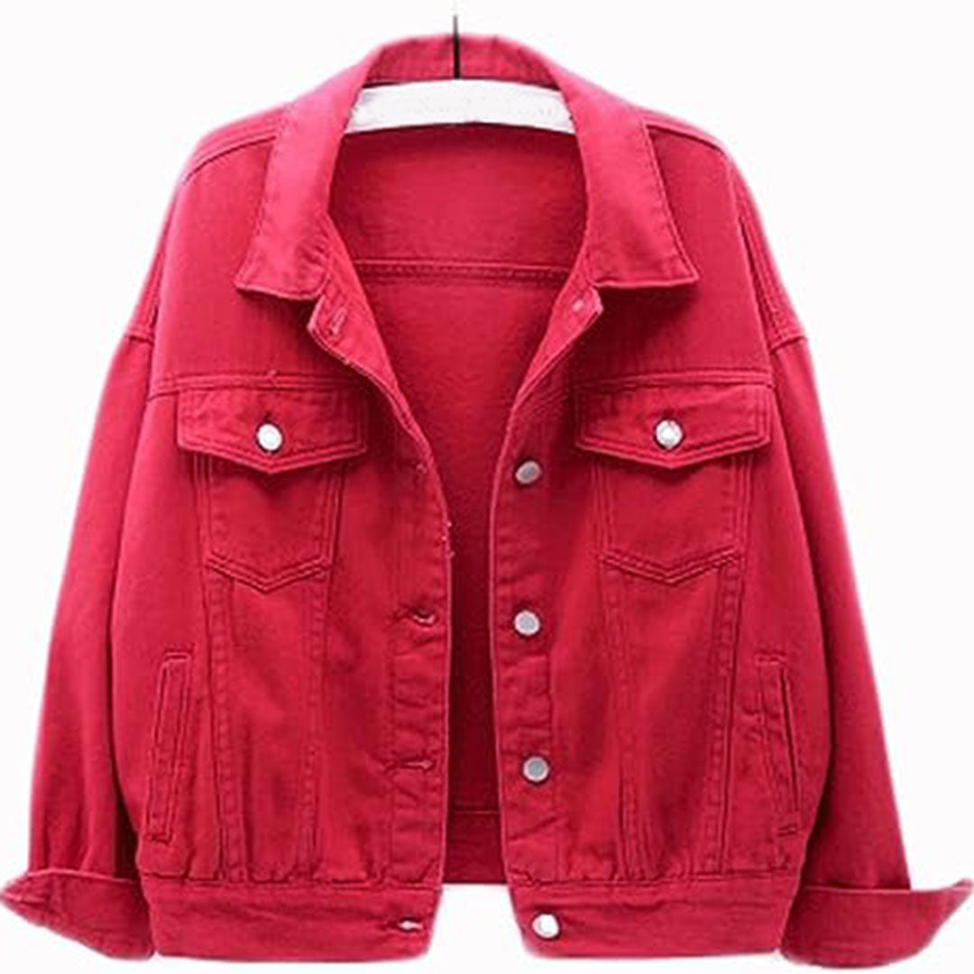 Drune | Kurze und Fröhliche Jeansjacke