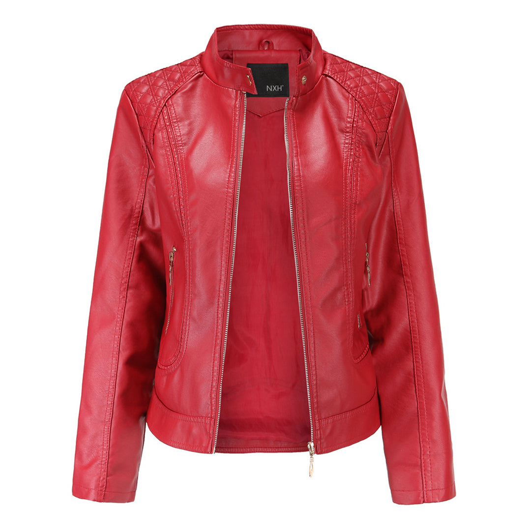 Drune | Elegante Lederjacke Mit Modernem Schnitt