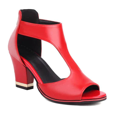 Drune | Sandalen Mit Orthopädischem Absatz