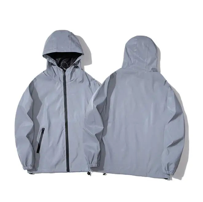 Drune | Reflektierende Jacke mit Kapuze